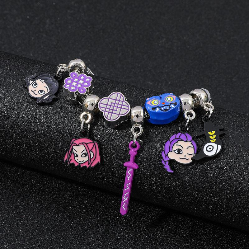DIY K-Pop Demon Hunters Inspired Charm Bracelet Kit