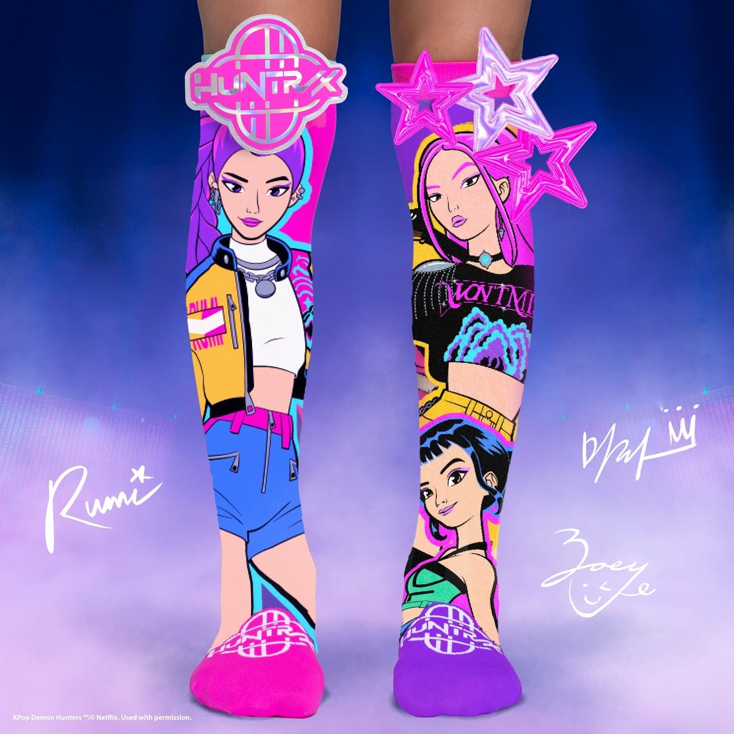 K-POP Inspired Characters Socks
