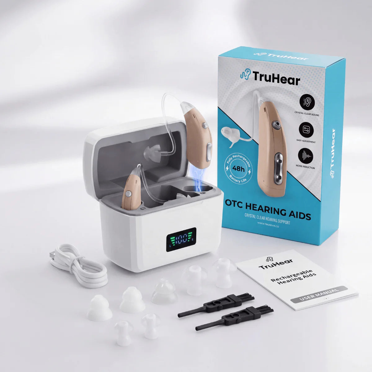 TruHear™ | Invisible Behind The Ears Hearing Aids